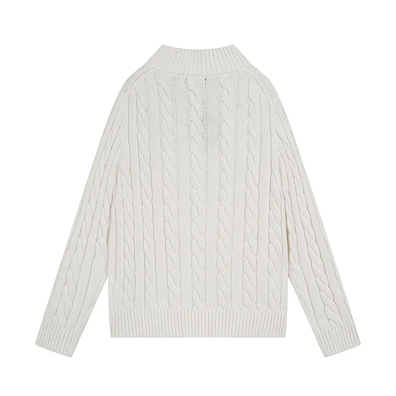 Style No. 2502 P240 Polo Ralph Lauren SS22 solid color casual micro-label embroidered half-zip sweater Color: cream blue gray card color Size: S (recommended within 120 catties) m (recommended within 140 catties) L (recommended within 160 catties) xL (recommended within 180 catties)